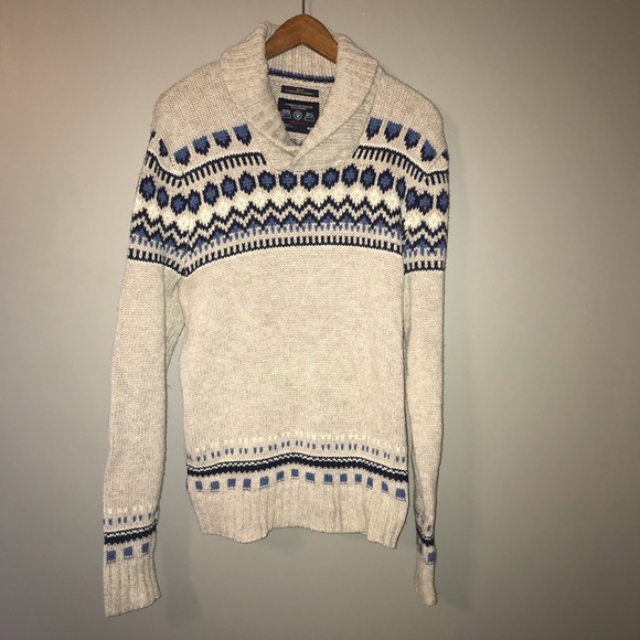 American Eagle Outfitters Other - American Eagle Men Size M Sweater Color Cream,Blue
